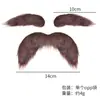 Halloween Barba Falsa Papá Noel Barba Grande Pelo Largo Negro Barba Grande Fiesta Una Palabra Barba Disfraz