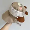 Sombrero de Malla para Niños de Primavera y Verano con Protección Solar, Ala Ancha, Secado Rápido, Transpirable, Chal Protector de Cuello, Sombrero de Sol para Bebé