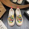 Sapatos Mocassim Mary Jane Feminino Atacado Nova Primavera Sola Grossa Preguiçosos de Calçar Rápido Tênis de Lona Tênis Esportivos Casuais