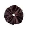 Elástico de cabelo franzido retrô de bolinhas para o início do outono, prendedor de rabo de cavalo elegante estilo coreano, prendedor de coque para o dia a dia para mulheres