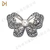 Lazo de Doble Capa con Pedrería de Diamante Completa Decoración para Ropa de Mujer Flor para Zapato Hebilla para Zapato Accesorios para Zapatos Accesorios para Bolsas de Zapatos Hechos a Mano DIY Venta al por Mayor