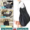 Bolsa de Almacenamiento Colgante para Asiento de Coche para Todas las Estaciones, Negra, Lavable, Bolsa Colgante de Almacenamiento para Uso en Coche