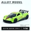 Simulación Transfronteriza Aleación Modelo de Coche Todoterreno Adornos Coche Deportivo Infantil Aleación Coche de Retracción Regalo para Niño