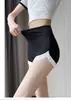 Exclusivo Transfronterizo Nuevo Verano Mallas de Tres Cuartos Estampado de Tiburón Pantalones de Seguridad Cintura Alta Levanta Glúteos Anti-Exposición Dobladillo que No se Enrolla En Stock