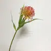 Flor de simulação nórdica flor artificial plástica única flor de simulação de alta qualidade modelo de flor quarto hotel design arranjo de flores flor