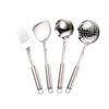 Cuchara de sopa de acero inoxidable 304, juego de cucharas espátula, utensilios de cocina, juego de utensilios de cocina resistente a altas temperaturas, suministros para el hogar y el hotel.