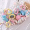 Juguete para Perros Palo de Dentición, Resistente a Mordidas Perros Pequeños Cachorro Suministros para Mascotas, Palo de Hueso, Masticable, Pelota de Goma, Set de Juego para Perros