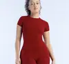 Camiseta Deportiva Ligera de Yoga Transfronteriza Dfyne de Alta Elasticidad Sin Costuras para Mujer