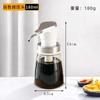 Botella Exprimidora de Vidrio de Una Pieza para Salsa, Dispensador de Presión de Salsa de Ostras, Ketchup, Mermelada, Botella para Aderezo de Ensalada, Botella de Condimento para el Hogar