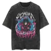 Talla Europea Transfronteriza Hombre Hip Hop Vintage Streetwear Camiseta Oversize J