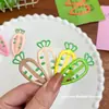 Pinza para el pelo de rábano de celebridad de Instagram, pinza BB de color caramelo para niños, pinza lateral para cabello suelto de bebé, accesorios para la cabeza DIY
