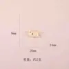 Figurinhas de animais fofas tridimensionais em resina luminosa, pequenos enfeites de decoração para mesa e carro, venda mista decorações transfronteiriças