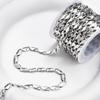 Corrente de Comprimido Oval Corrente de Joia de Aço Inoxidável Acessórios DIY Suprimentos para Colar Pulseira Corrente da Moda Acessórios