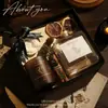Caja de Regalo de Aromaterapia sin Fuego con Aceites Esenciales de Larga Duración, Pastillas de Cera de Gama Alta para Dormitorio, Fragancia de Ratán, Set de Regalo Souvenir, Al Por Mayor