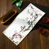 Paño de Cocina al por Mayor Paño de Cocina de Alto Nivel para Té Kung Fu Esterilla para Té Estilo Chino Pintada Tendencia Nacional Engrosada Absorbente de Agua No Suelta Pelusa No se Desvanece Esterilla para Té