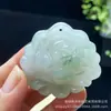 Colgante de Joyería para Orejas de Jade Verde Natural de Tianshan de Xinjiang, Colgante de Jade Lindo con Forma de Gato para Niñas, En Stock