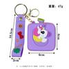 Porta-moedas Desenho Animado Infantil Mini Bolsa Conveniente Fofo Cordão Bolsa para Fones de Ouvido Bolsa de Armazenamento de Silicone Venda Direta da Fábrica