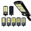 Luminária de Rua Solar, Luz de Jardim Externa, Luminária de Parede com Sensor de Corpo Humano, Luz de Estrada Cob Integrada à Prova d'Água, Economia de Energia Solar