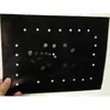 Fabricante marcaje láser depuración papel fotográfico posicionamiento visual proporción ajuste de trayectoria de luz papel de prueba de puntos negros