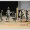 Suministro de Fabricantes Boceto de Paisaje Comunitario de Calle de Jardín Escultura Tallado en Cobre Adornos Cobre Fundido Escultura de Personaje para Niños