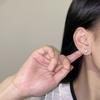 Clavo de oreja de circón sin orificio para la oreja, clavo de oreja con succión magnética, clip para hueso de oreja femenino, aretes masculinos, clavo de oreja con succión de piedra, clavo de oreja femenino