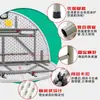 Mesa redonda plegable para comedor para uso doméstico, adecuada para 10 personas, tablero redondo grande simple, mesa y sillas de plástico para apartamentos pequeños