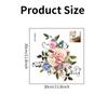 Shangyi SPZ-S0663 Flor Fresca Pequeña Decoración de Baño Pegatina de Pared Autoadhesiva Baño Transfronterizo Recolección Directa Pegatina para Inodoro