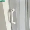 Cocina Abierta Transfronteriza Sin Taladro con Conexión de Gas Puerta Corredera Temporal Puerta Plegable de UPVC