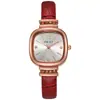 Reloj de Regalo para Transmisiones en Vivo de Douyin 2022 para Estudiantes, Reloj Cuadrado Pequeño para Mujeres, Reloj Cuadrado con Cuarzo de Cubo de Azúcar Pequeño, Esfera Grande