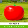 Esculturas de Frutas e Vegetais de Simulação para Exterior Fibra de Vidro Jardim Gramado Paisagem Modelos de Repolho Milho Pimenta Ornamentos Grandes