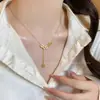 Nuevo Collar de Moneda de Cinco Emperadores con Hielo Picado Estilo Chino para Mujer, Cadena para Clavícula de Lujo Ligero Vintage de Nicho, Accesorio de Cuello