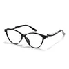 G6027 Gafas Nuevas de Tr90 Ojo de Gato para Mujer, Montura Elegante y Versátil para un Look Natural, Montura de Gafas de Alta Calidad para Lentes Graduados