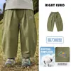 Pantalones Casuales Tipo Cimitarra para Niños Right Ou Boy Algodón Puro Ropa de Otoño 2026 Nueva Ropa para Niños Bebés Niños Pequeños Estilo Primavera y Otoño