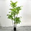 Plantas Verdes Simuladas Bambu Nandina Ecológico Pe Móveis para Casa Plantas Nandina em Vasos Paisagismo Plantas Simuladas Árvores Artificiais
