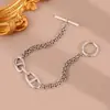 Pulseira de Fivela de Porco Dongdaemun Coreana Luxo Leve para Mulheres Alto Senso Estilo Frio Elegante Acessórios de Pulseira CD Atacado