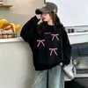 Sudadera de otoño para niña 2026 nuevo estilo suéter de otoño e invierno para niño de manga larga top casual moderno con estampado