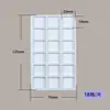 Bandeja de Plástico tipo Blíster, Bandeja de Almacenamiento con Compartimentos para Pedrería de Uñas, Base Suave de Alta Calidad, Lámina de Blíster Fácil de Quitar, Venta al por Mayor desde el Fabricante
