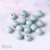 Cuentas de Cerámica Agrietada Retro, Pulseras de Porcelana Jun con Cuentas, Accesorios para Joyería DIY, Cuentas de Cerámica con Agujero Recto, Accesorios, Piezas Pequeñas