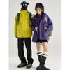 Jaqueta Três-Em-Um Removível Outono e Inverno Duas Peças Corta-Vento Outdoor Jaqueta Masculina Repelente à Água Tamanho Grande Jaqueta para Montanhismo