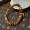 Pulsera de círculo único para cocinar con núcleo de oliva de danza del león de Alashan y otros accesorios de pulsera de juego personalizados DIY