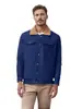 [En Stock para Entrega Rápida] Chaqueta de Hombre Otoño e Invierno Transfronteriza con Forro Polar Algodón Ropa de Trabajo Chaqueta Casual Chaqueta de Hombre Negra