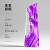 Nuevo Color Impreso Trofeo Cristal Creativo Metal Alto Nivel Atmosférico Senior Empleado Destacado Retrato Medalla Honorífica