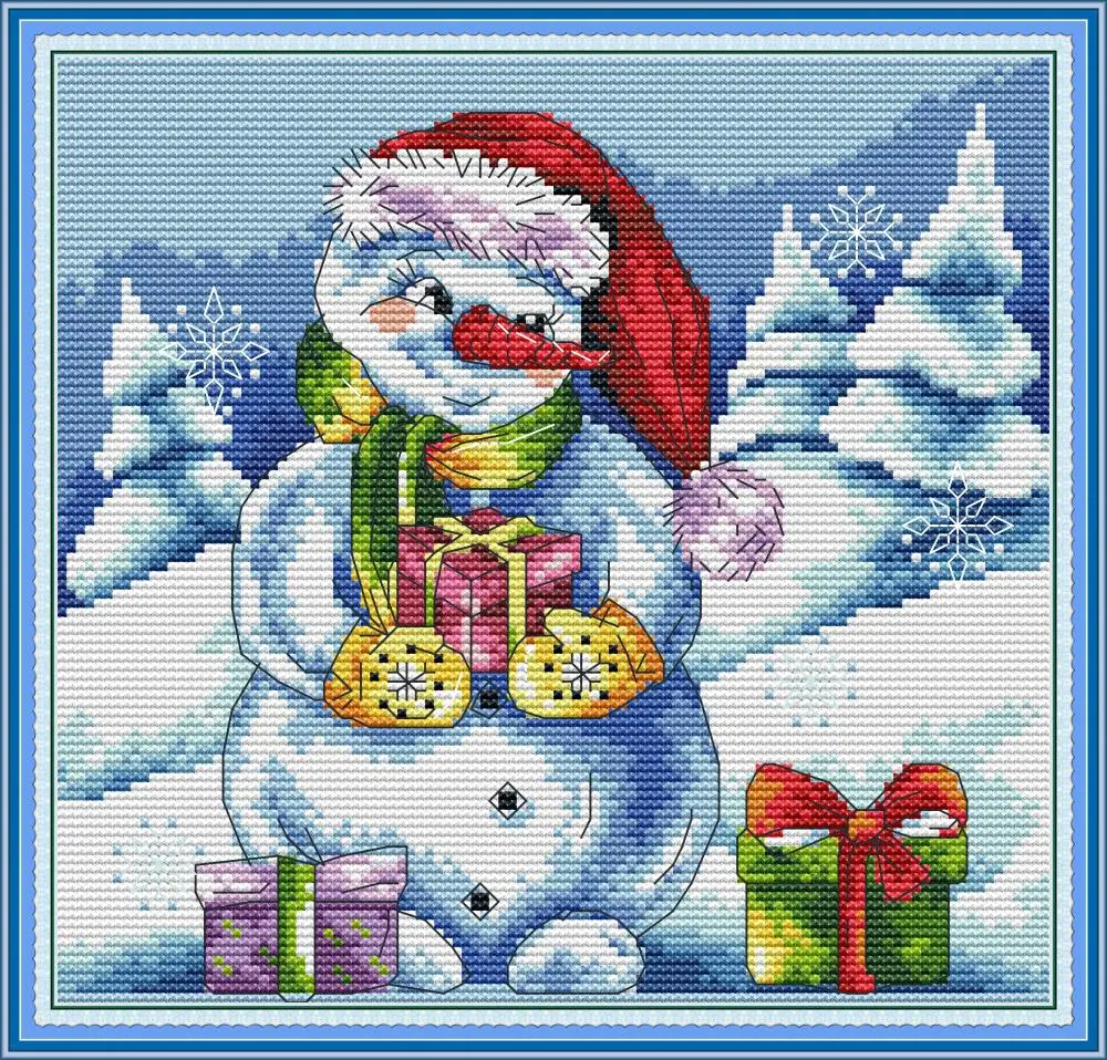 KB107-65107 雪人的圣诞礼物 108×