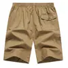 Pantalones cortos de algodón para hombre de verano, estilo coreano, de longitud media, holgados, casuales, modernos, deportivos, pantalones cortos para hombre de talla grande