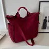 Bolsa de Tela de Nylon para Mujer Gran Capacidad 2024 Nueva Llegada Bolso Cruzado Versátil para Otoño e Invierno Bolso Tote Portátil de Alta Gama para Viajes y Uso Diario