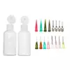 Crema para tatuajes Haina de 30 ml, raspado, pintura corporal, color corporal, pintura de tatuajes con botella de plástico JAC Checa más boquilla de aguja, juego
