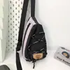 Bolso de Pecho Alemán para Hombres y Mujeres, Bolso Cruzado Deportivo Minimalista Estilo Ins, Bolso de Cintura Casual Estilo Japonés, Bolso Cruzado para Hombres