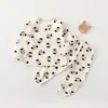 Conjunto de ropa interior para bebé, otoño e invierno, ropa interior térmica suave y cómoda para bebés, ropa de otoño y primavera, ropa para recién nacidos, pijamas infantiles Clase A