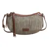 Bolsa de Palha Trançada para Mulheres, Bolsa Trançada de Alta Qualidade Estilo Resort à Beira-Mar, Bolsa de Ombro Transversal Versátil para o Verão