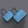 Bolso Tote Grande de Cuero de Grano Superior Togo Grado A para Mujer Estilo Bowling Bolso Boston de Hombro de Cuero Genuino para Viajes